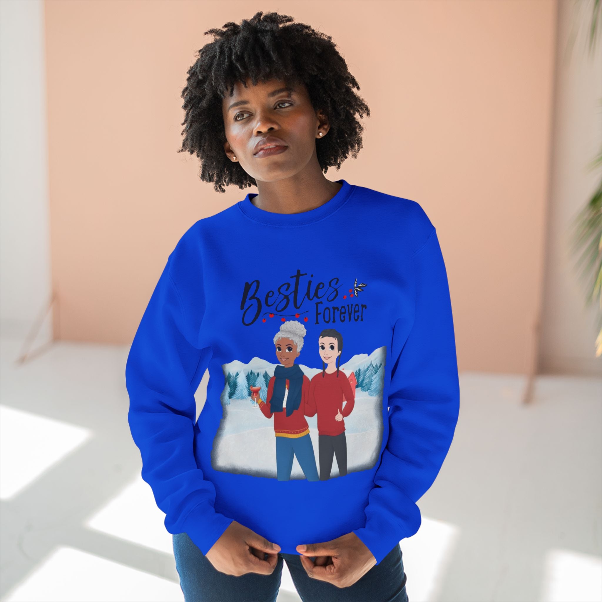 Besties Forever | Women's Midweight Cotton Tee